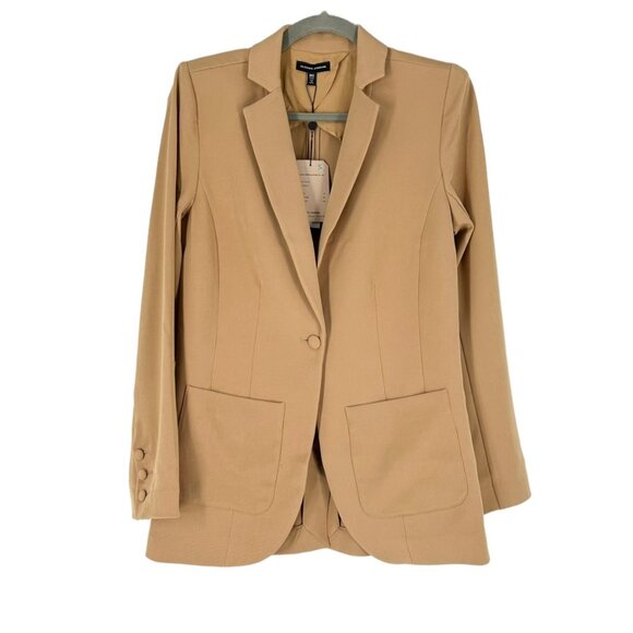 NWT Universal Standard French 75 Blazer in Ice Coffee - Picture 1 of 6